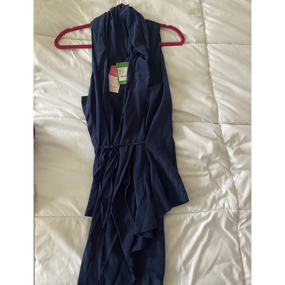 NWT Lilly Pulitzer Hana Convertible Vest L/XL - Picture 2 of 2